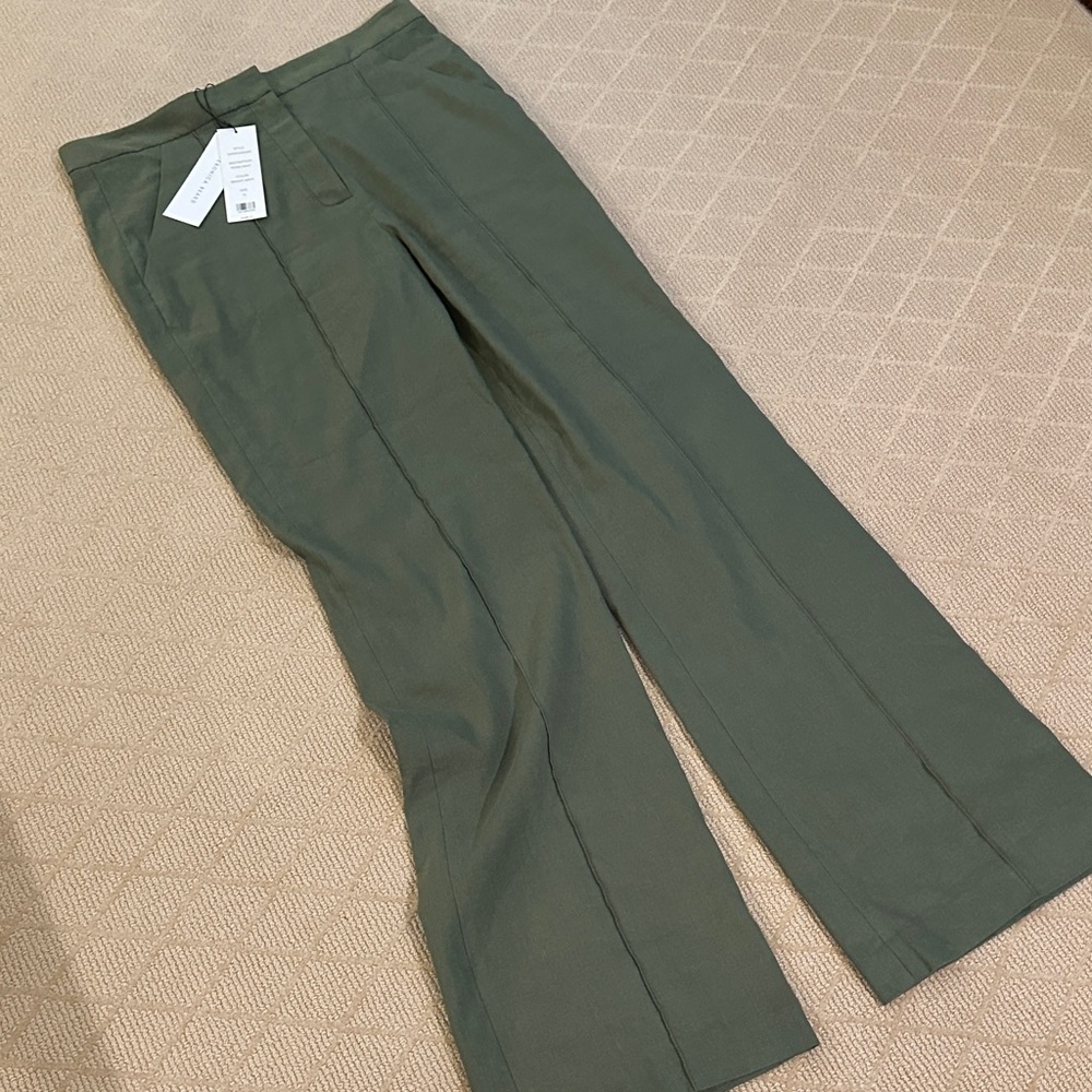 Veronica Beard Bright Army Pants